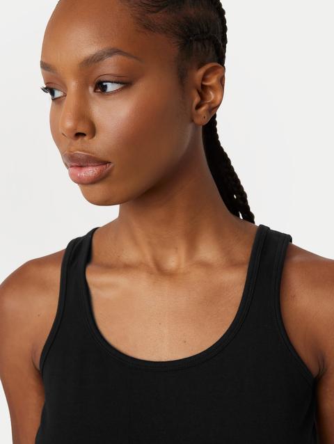 Frank And Oak The U-Neck Tank in Black Best Price