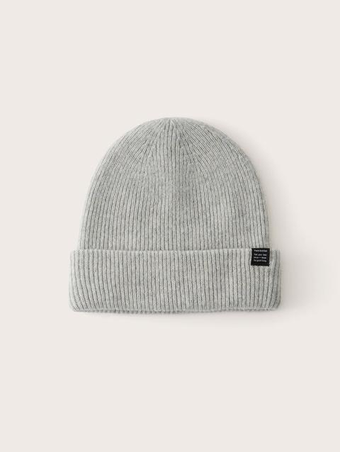 Frank And Oak The Yak Wool Beanie in Light Grey For Sale