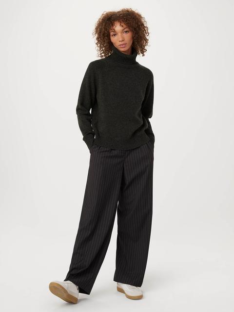 Frank And Oak The Yak Wool Turtleneck in Charcoal Grey Best Buy