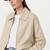 Frank And Oak The Zip Up Bomber Jacket in Light Beige Free shipping